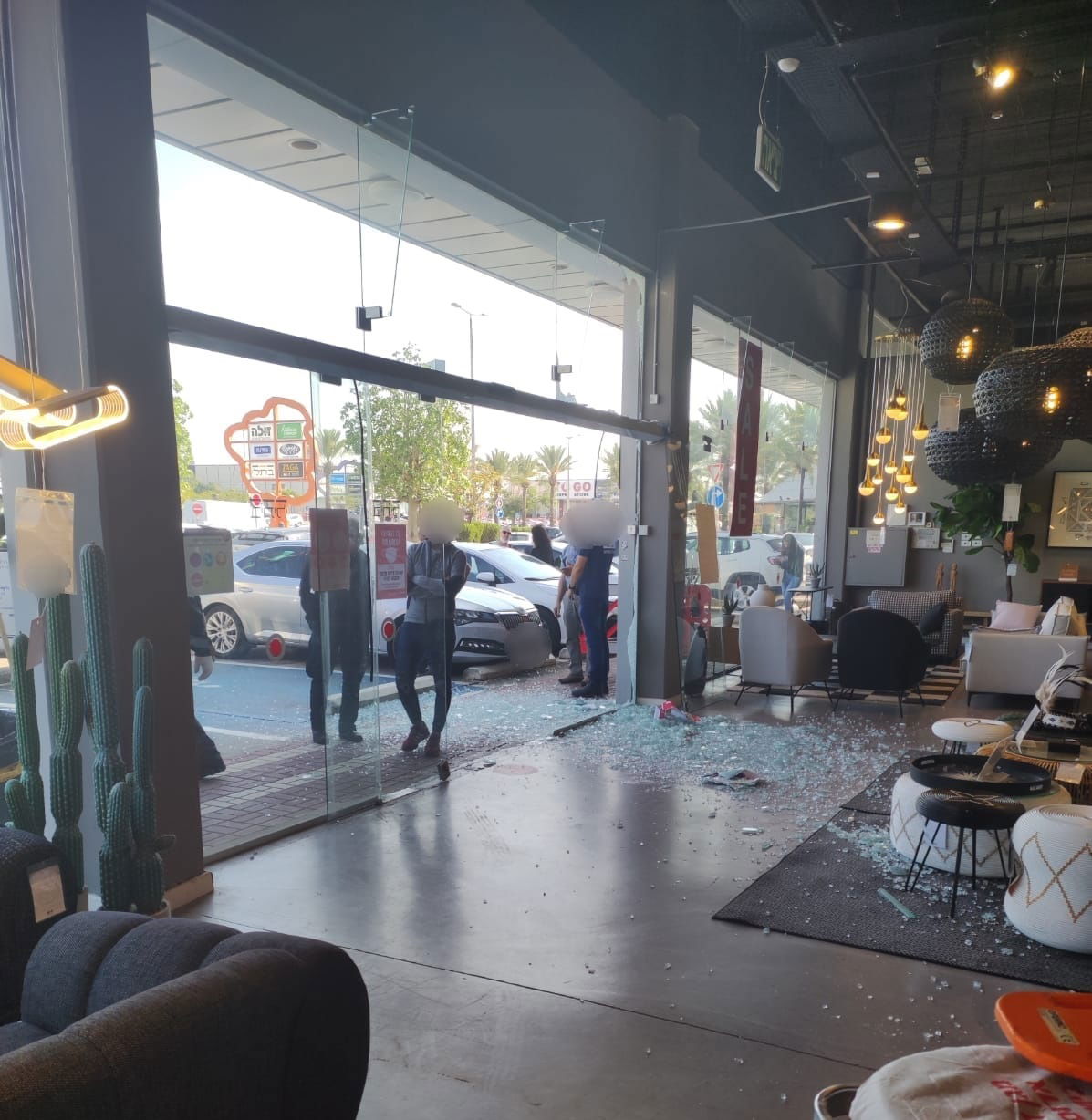 התאונה הבוקר