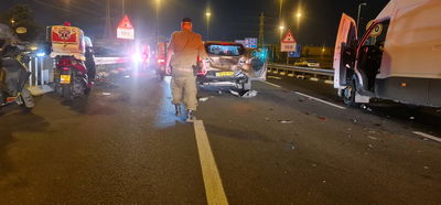 זירת התאונה