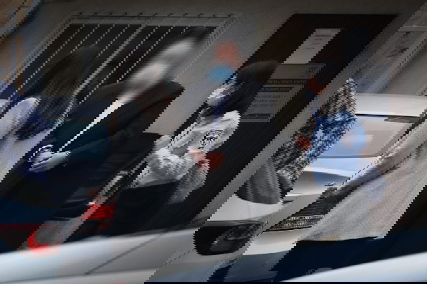 ראש העיר בכניסה לדיון בעניינו, אתמול