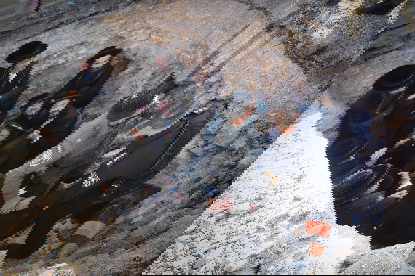 בר אילן: המשטרה מתיזה בואש על מפגינים