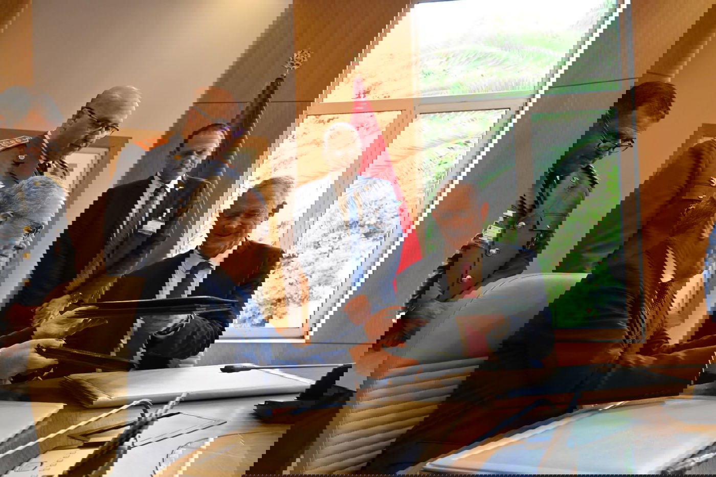 השר בני גנץ חתם על הסכם שיתוף פעולה ביטחוני עם מרוקו