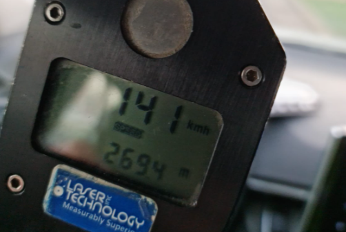 נהג חדש נתפס בצפון "טס" על 141 קמ"ש