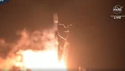 תיעוד שיגור החללית