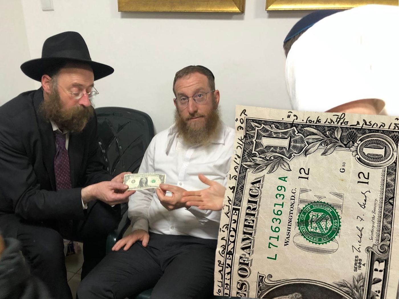 הדולר מהרבי מוענק למשפחת קיי
