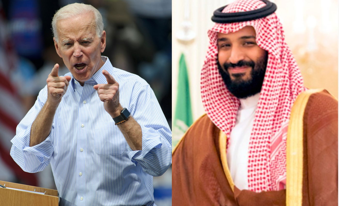 הנסיך הסעודי  החליט לחנך את ביידן, שמתחנן לנפט