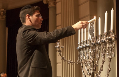 לייזר ברוק בברכת החודש מיוחדת לחנוכה