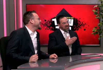 שוקי סלומון והרב חיים הורביץ