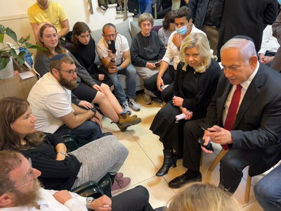 נתניהו ושיקלי בניחום אבלים אצל משפחת קיי