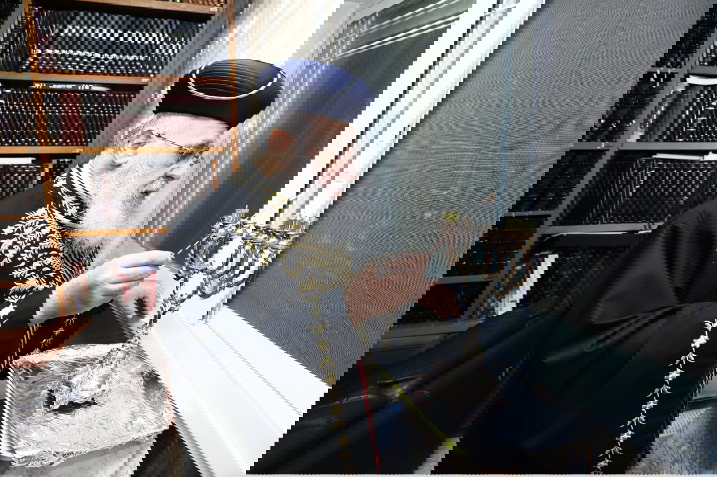 תיעוד: ההדלקה של הראשון לציון הגר"י יוסף