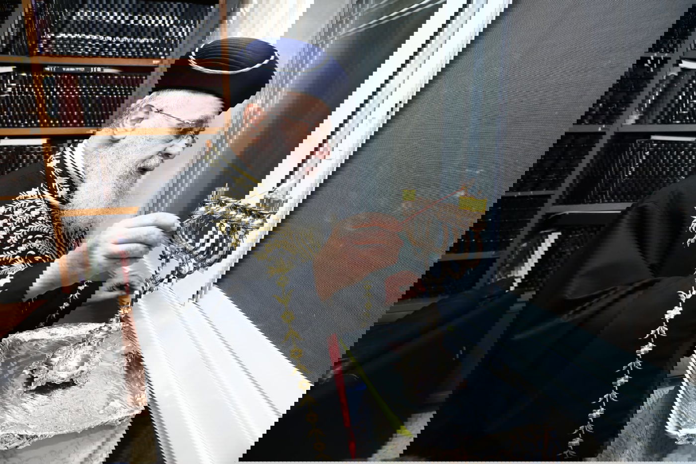 תיעוד: ההדלקה של הראשון לציון הגר"י יוסף