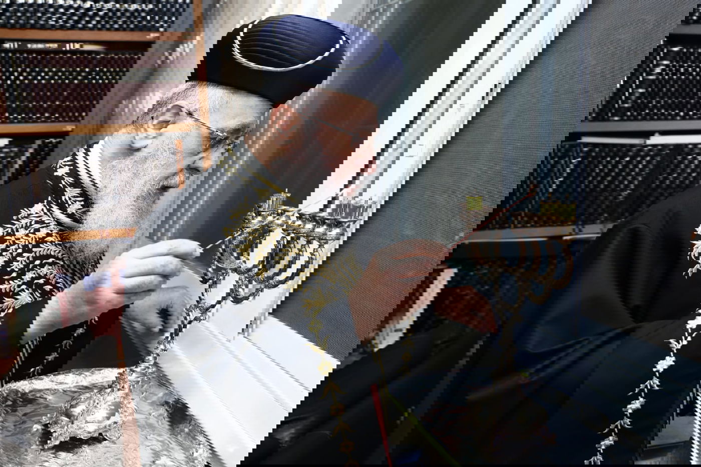 תיעוד: ההדלקה של הראשון לציון הגר"י יוסף