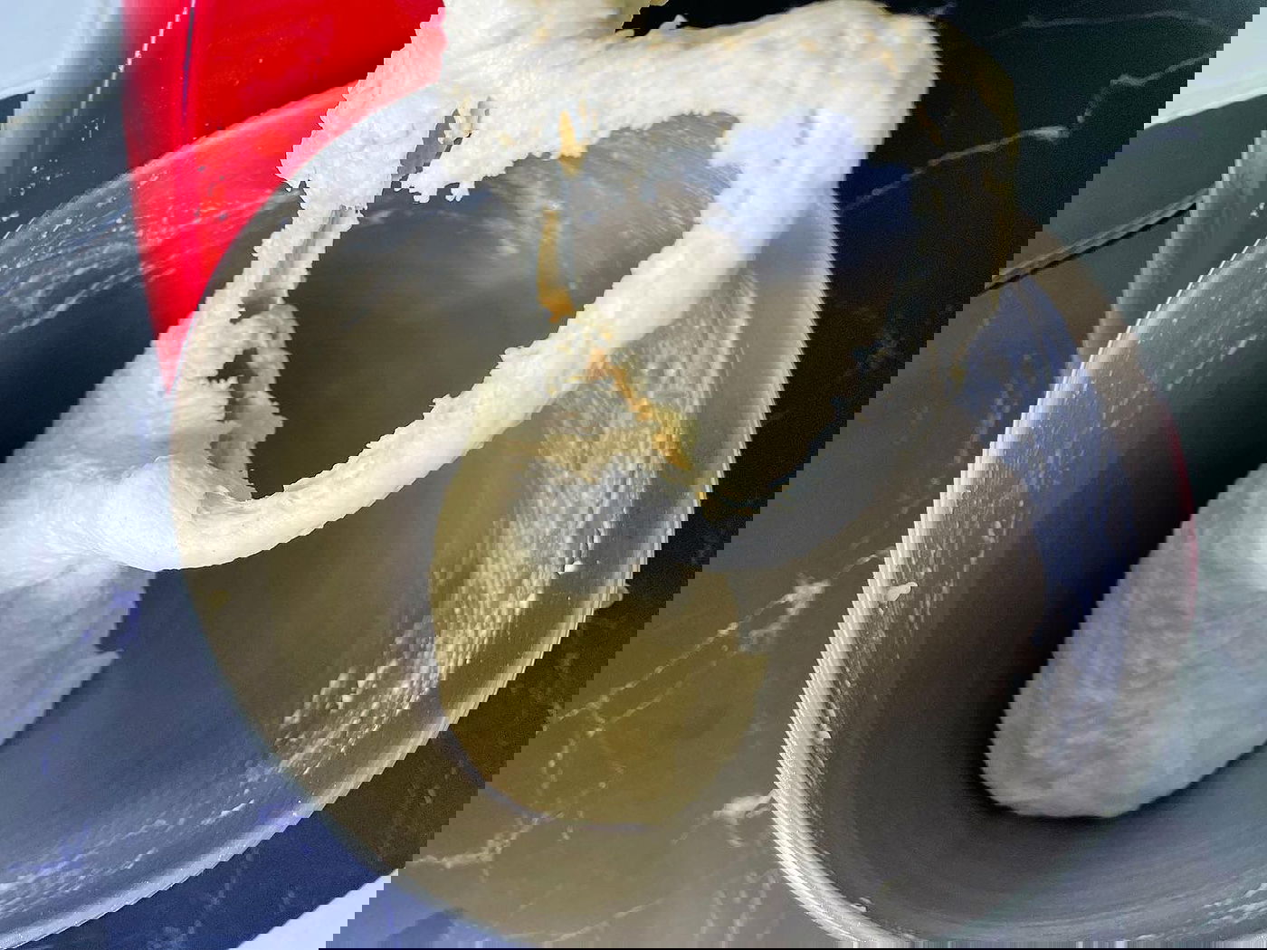 מוסיפים את שאר הרכיבים ומעבדים לבצק אחיד