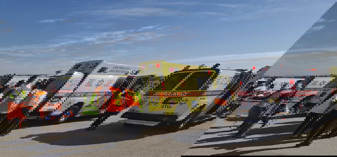 בנתב"ג תרגלו התרסקות מטוס • תיעוד