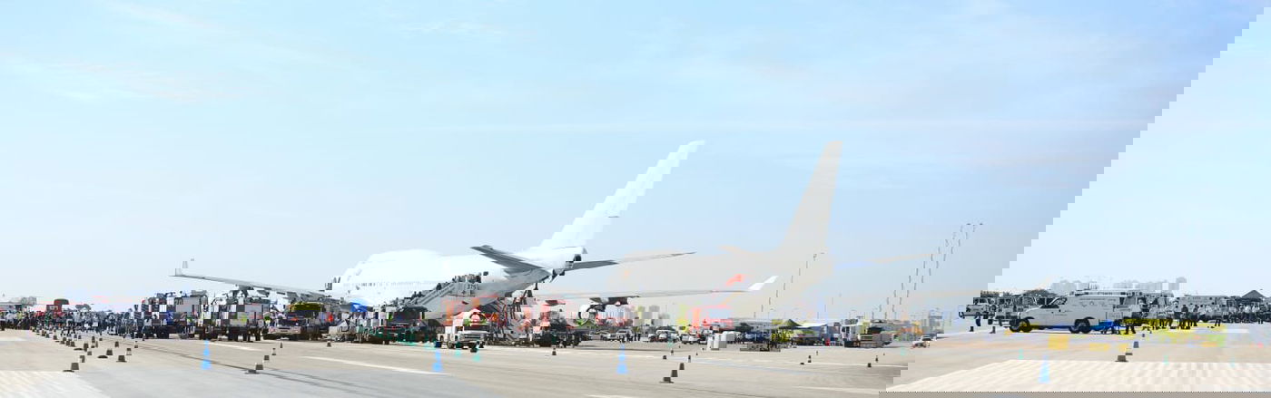 בנתב"ג תרגלו התרסקות מטוס • תיעוד