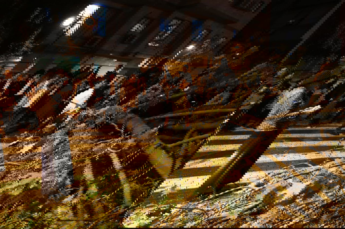 בני ברק: העץ קרס על רכב; בנס אין נפגעים