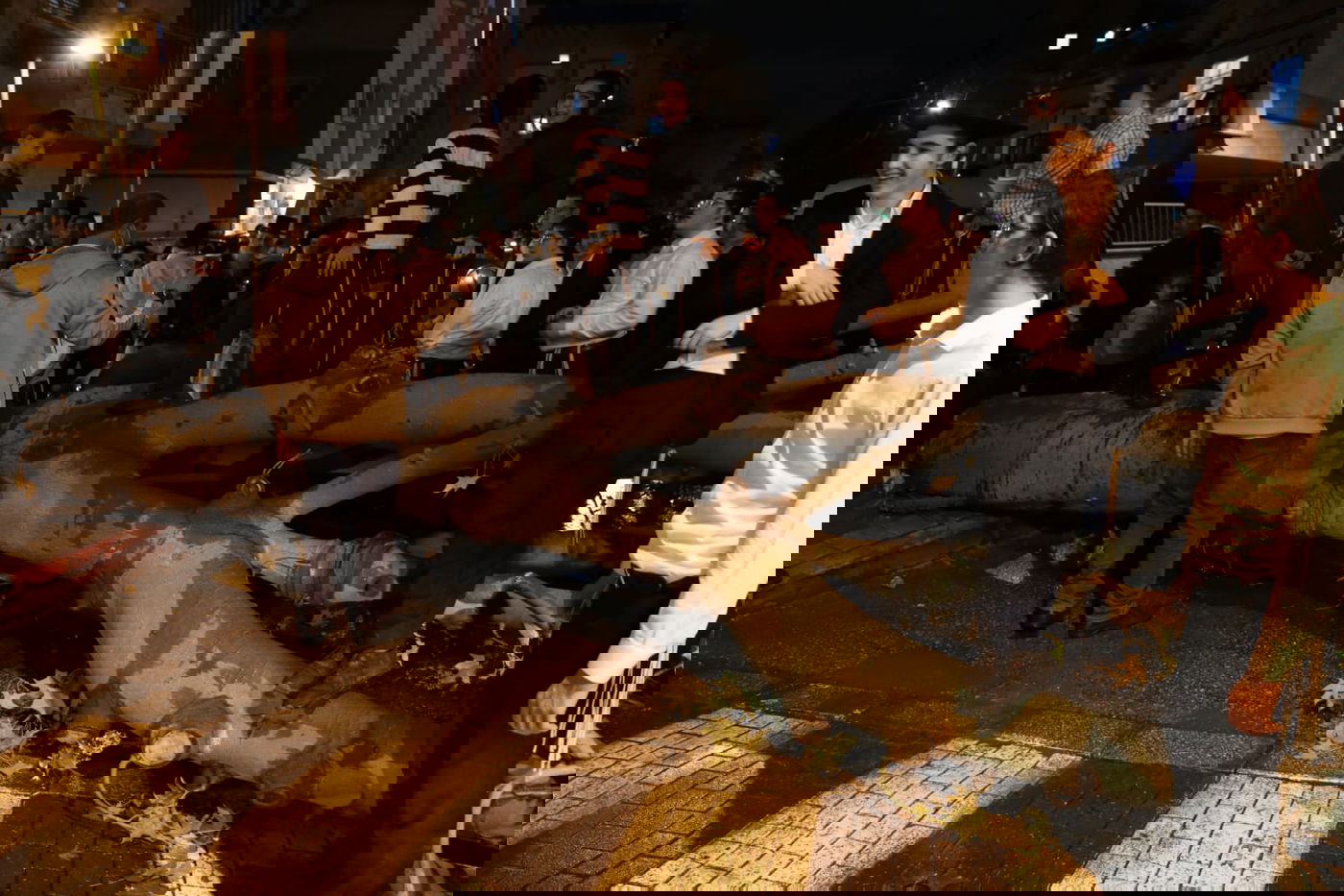 בני ברק: העץ קרס על רכב; בנס אין נפגעים