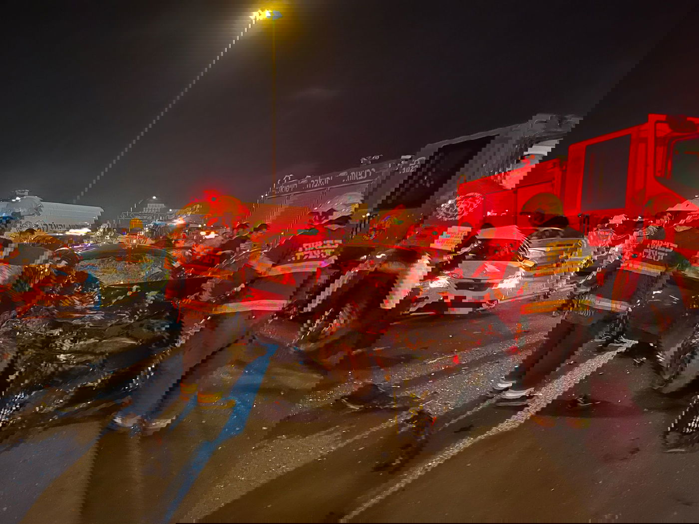 אישה נהרגה וחמישה נפצעו בתאונה קטלנית