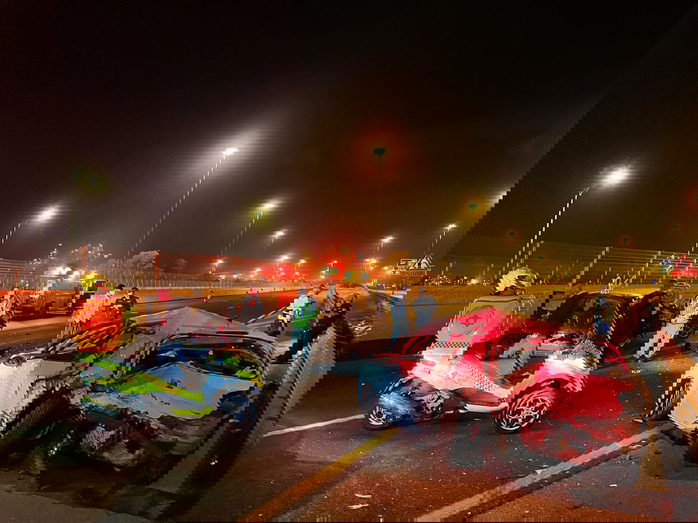 אישה נהרגה וחמישה נפצעו בתאונה קטלנית