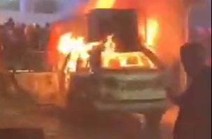 רכבם של החסידים סוער, אמש