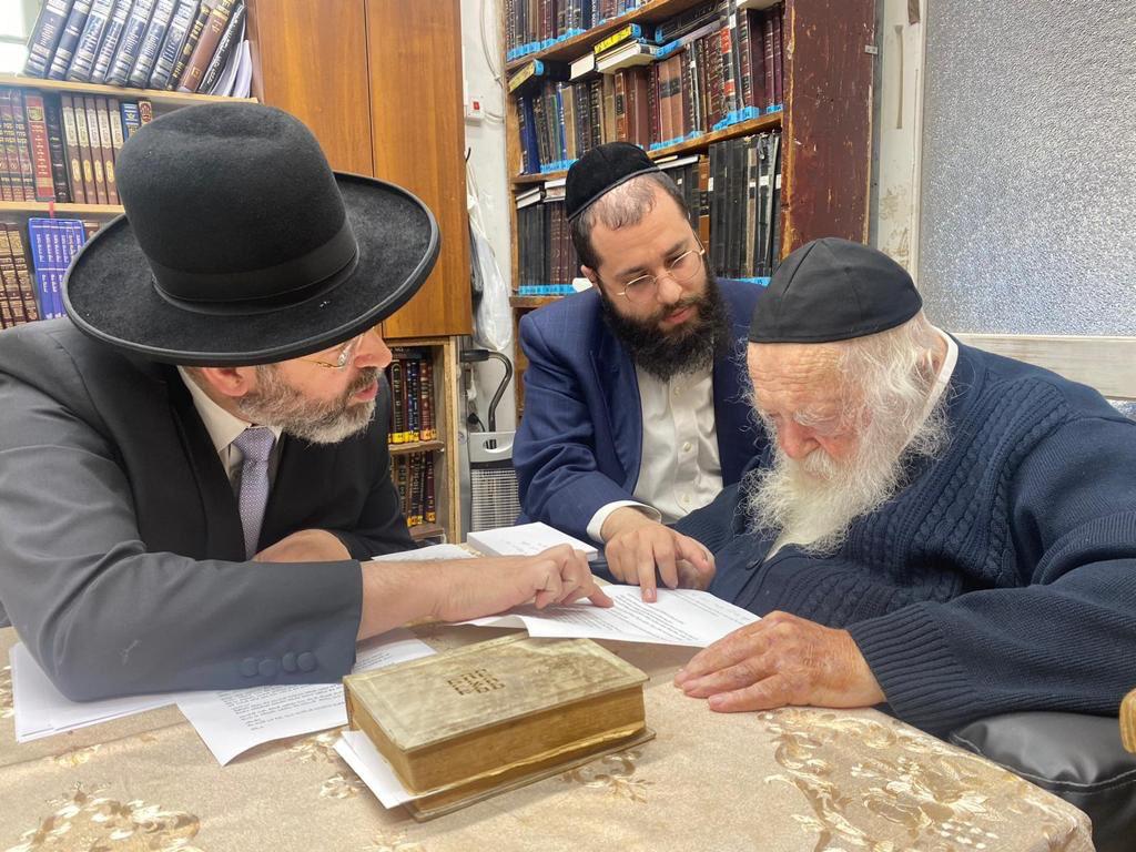הרב הראשי נפגש עם מרן הגר"ח להתייעצות על מתווה הגיור