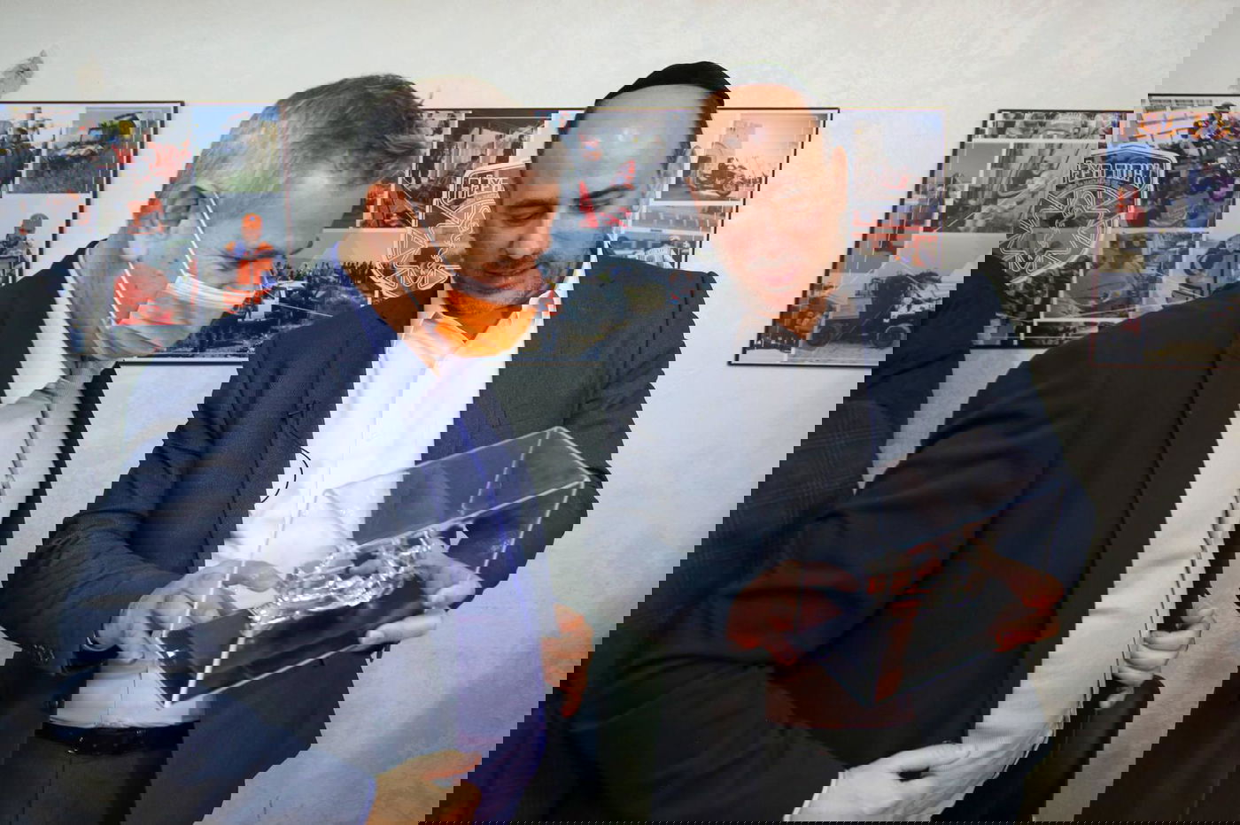 שר הבריאות ניצן הורוביץ בביקור רשמי במטה איחוד הצלה בירושלים