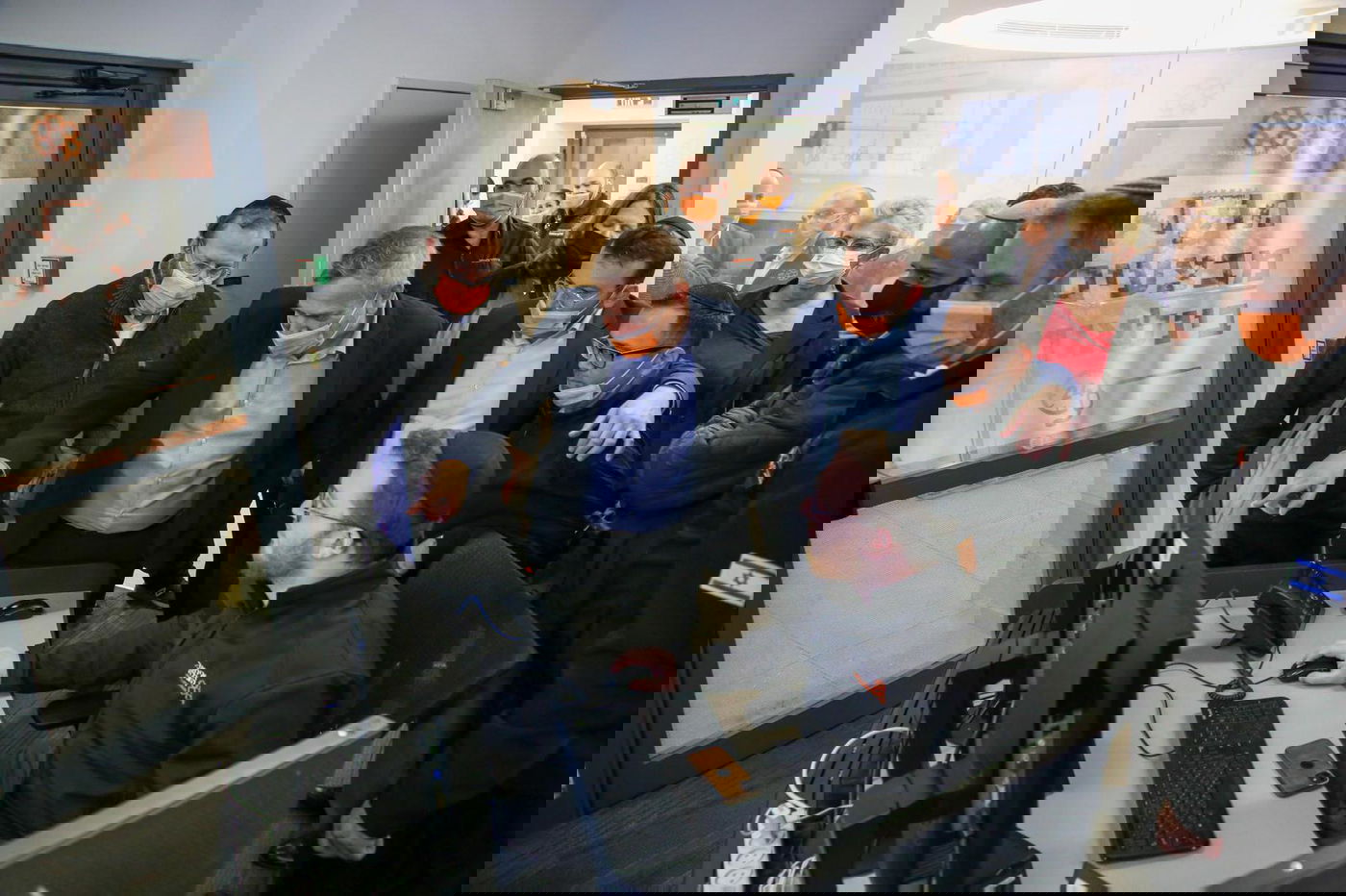 שר הבריאות ניצן הורוביץ בביקור רשמי במטה איחוד הצלה בירושלים