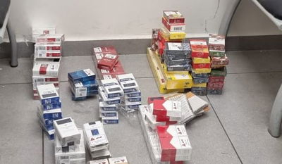 הסיגריות המזויפות שנתפסו