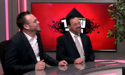 שוקי סלומון והרב חיים הורביץ