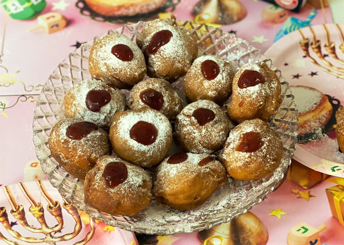 סופגניות שמנת מהירות ללא התפחה