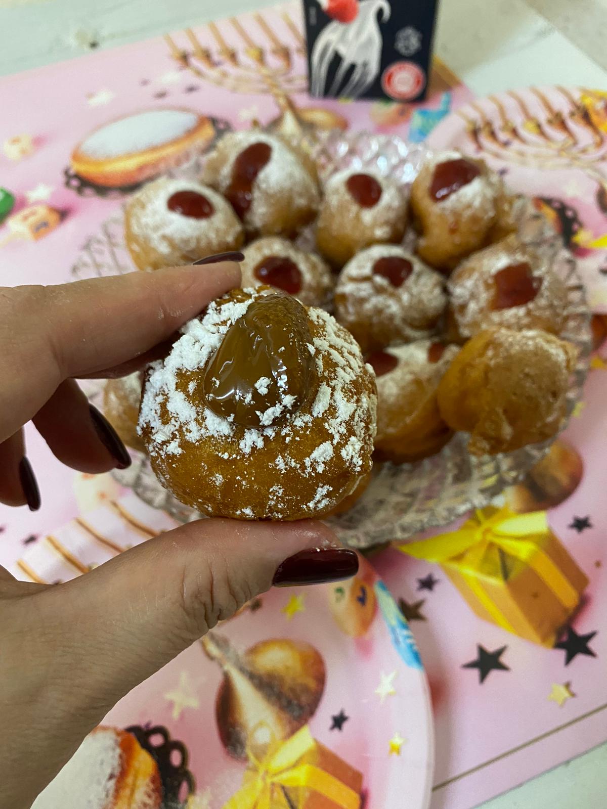 מתכון לסופגניות שמנת מהירות וטעימות - ללא התפחה