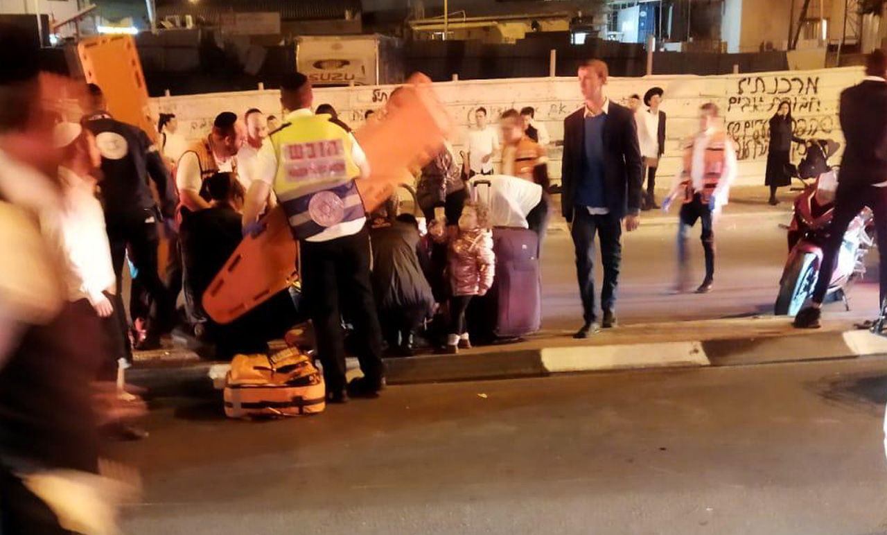 זירת התאונה