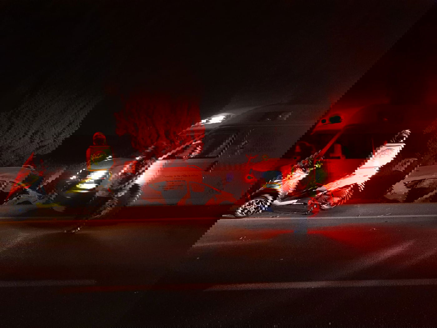 התאונה הקטלנית, הלילה