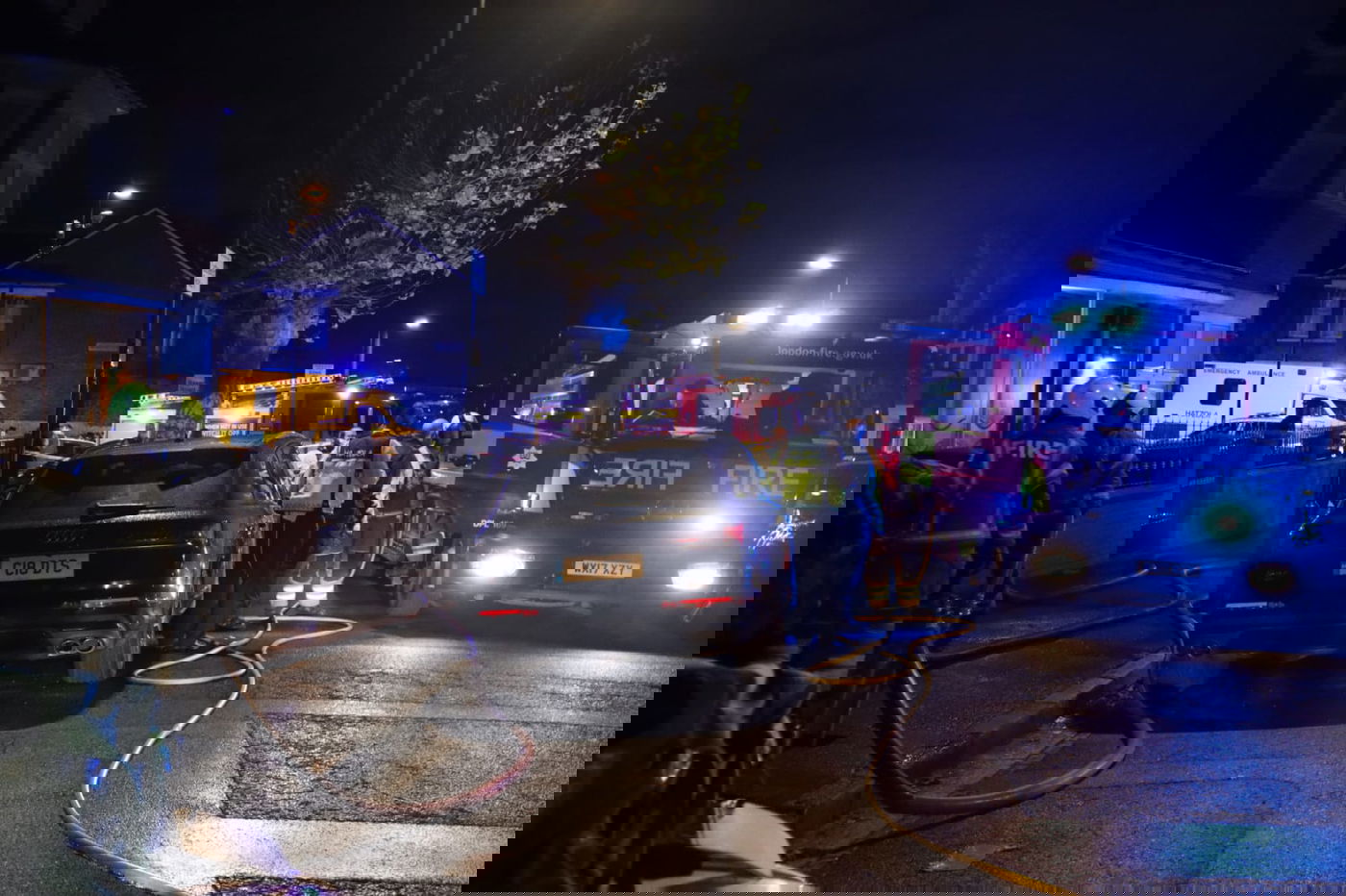 חנוכיה גרמה לשריפת בית; שני ילדים נפצעו