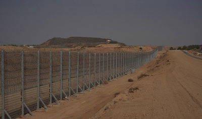הושלמה בניית המכשול מסביב לרצועת עזה • צפו
