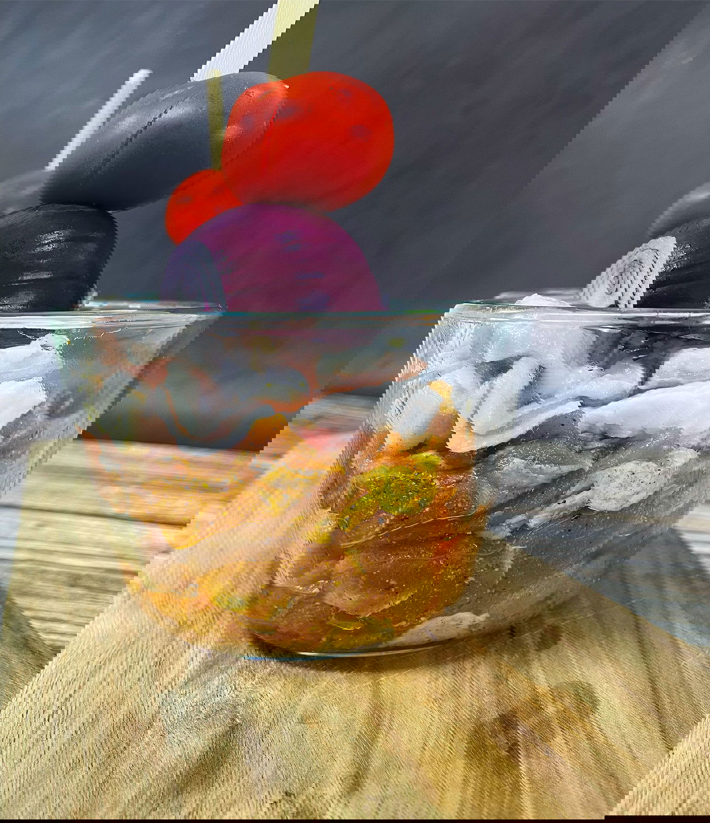 שכבות השווארמה לפני האפייה