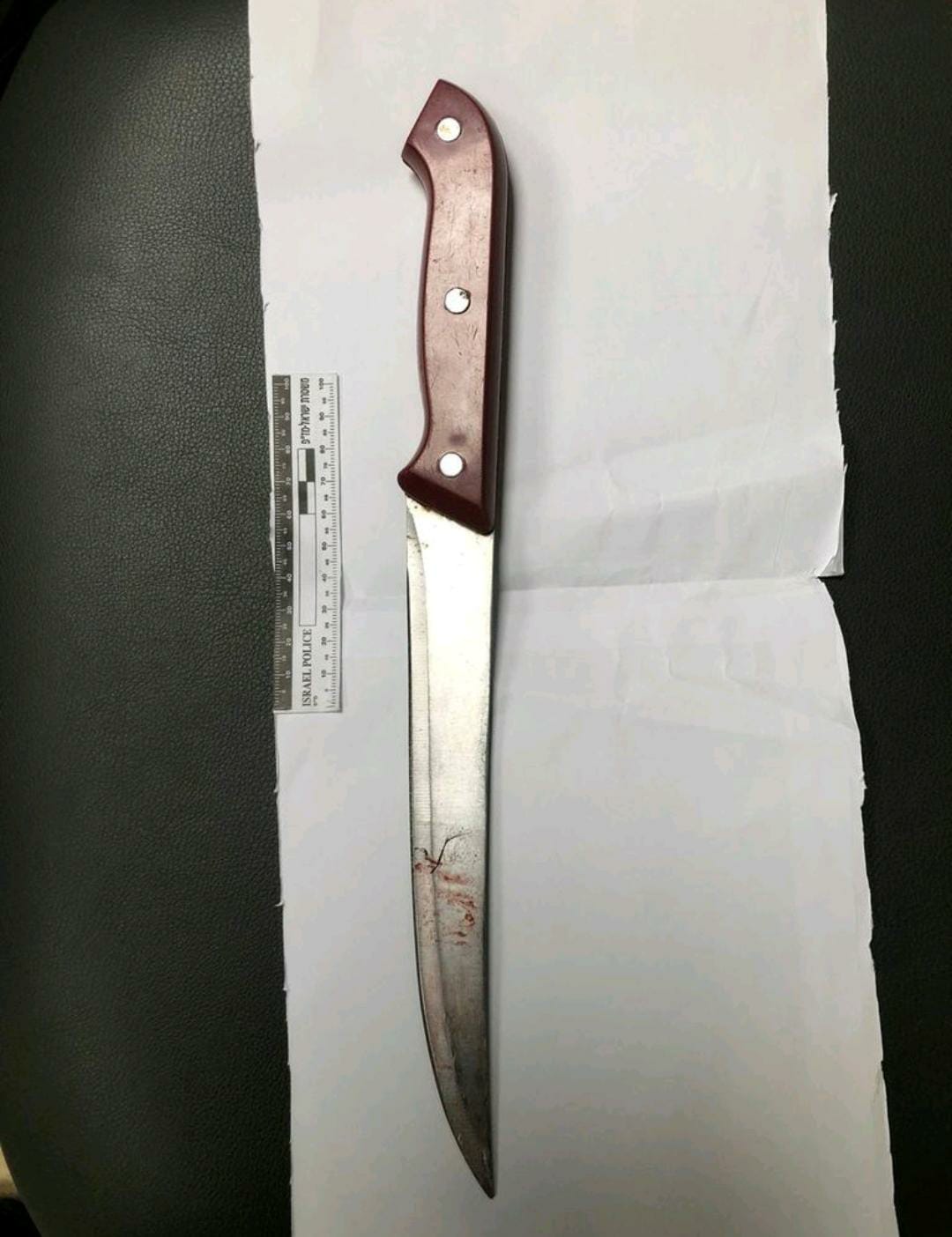הסכין ששימשה את המחבלת