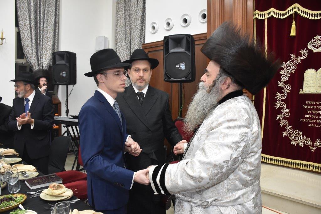 בני ברק: בבית מדרשו של  הגאב"ד - שבע ברכות לבן הנגיד