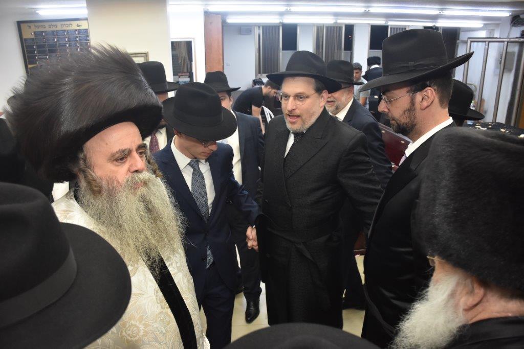 בני ברק: בבית מדרשו של  הגאב"ד - שבע ברכות לבן הנגיד