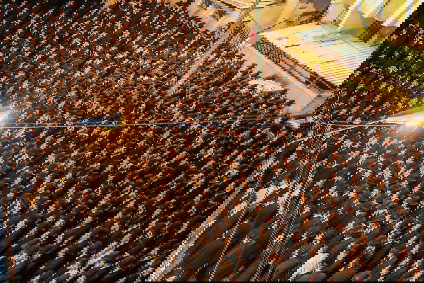 בעקבות התביעה: אלפי חסידי גור הפגינו בבני ברק • תיעוד