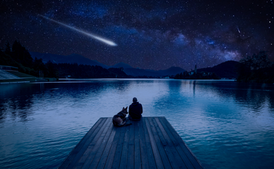 אילוסטרציה מטר מטאורים