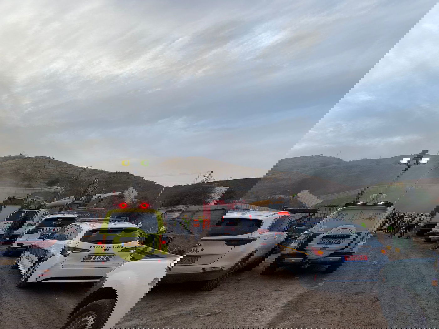 ניצלו בנס משריפה במהלך עבודות בניית מנהרה