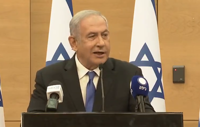 נתניהו היום, בפתח ישיבת סיעת הליכוד