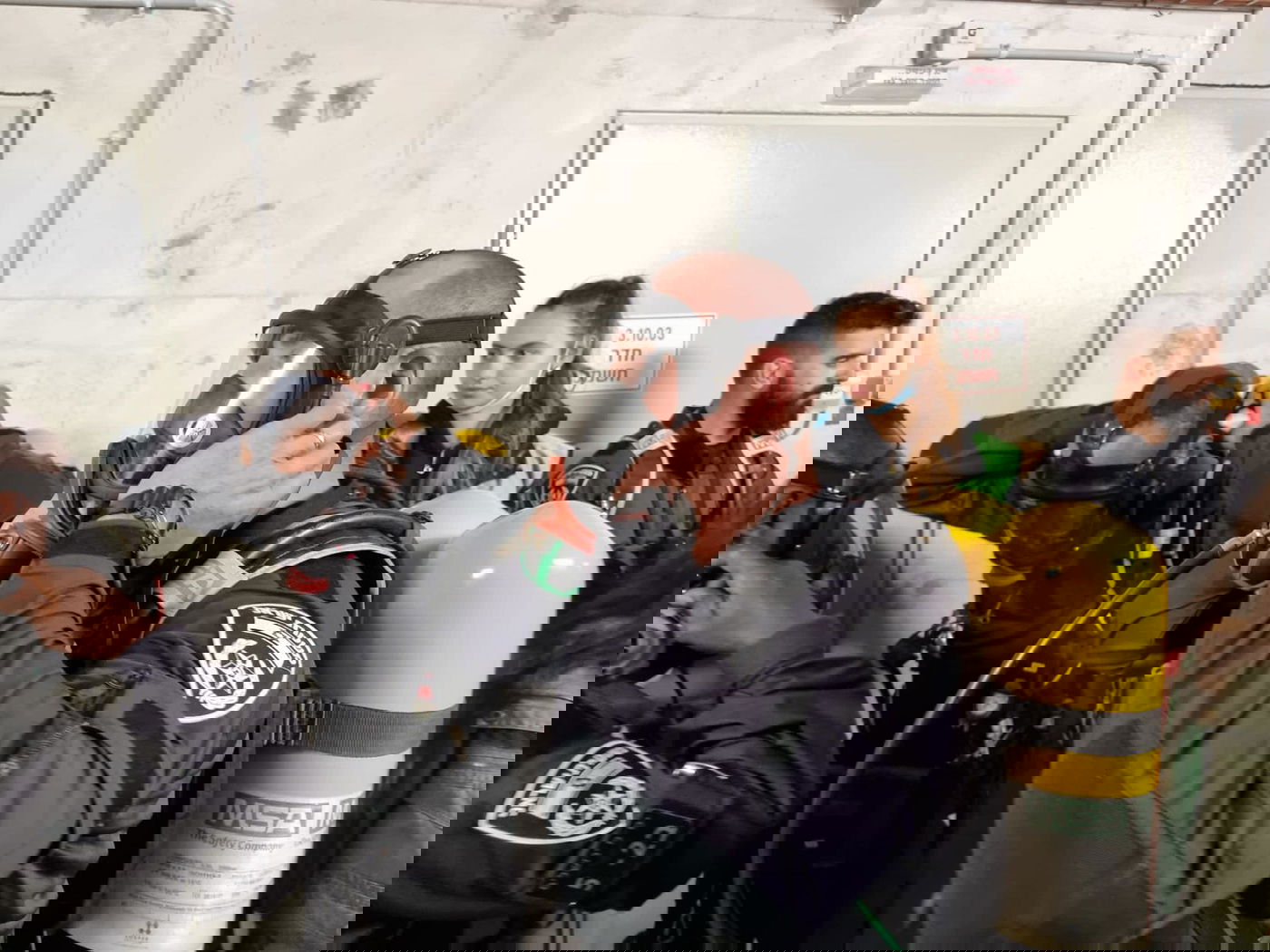 תחת האדמה: התרגיל הייחודי של המשטרה