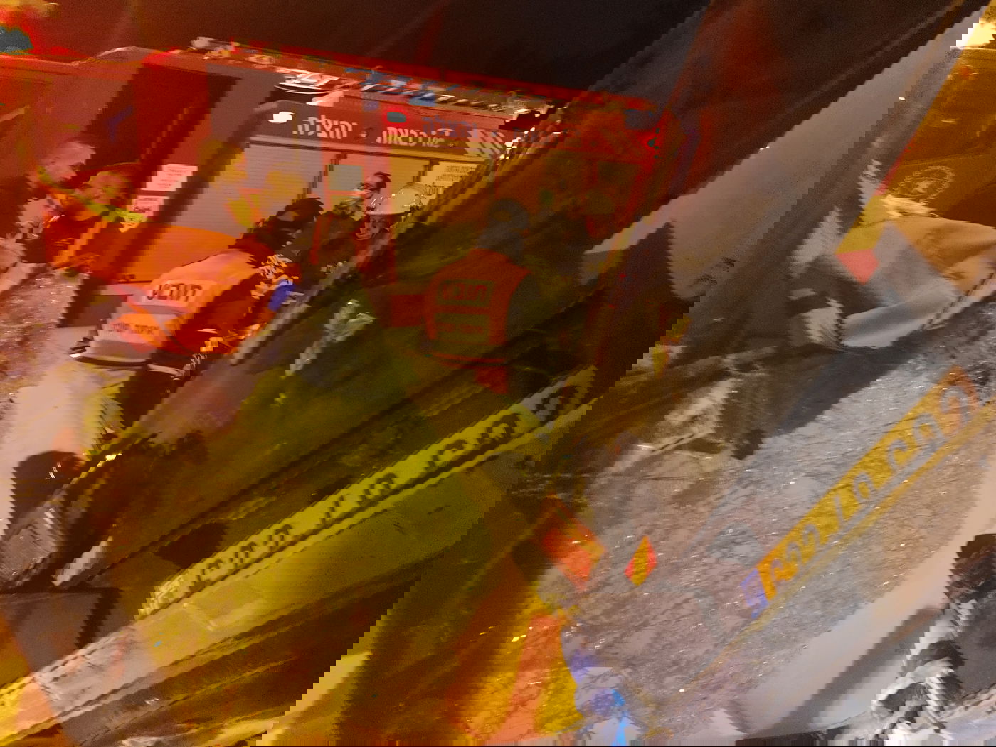 הנהג החרדי נלכד ברכב ההפוך - ונפצע קשה