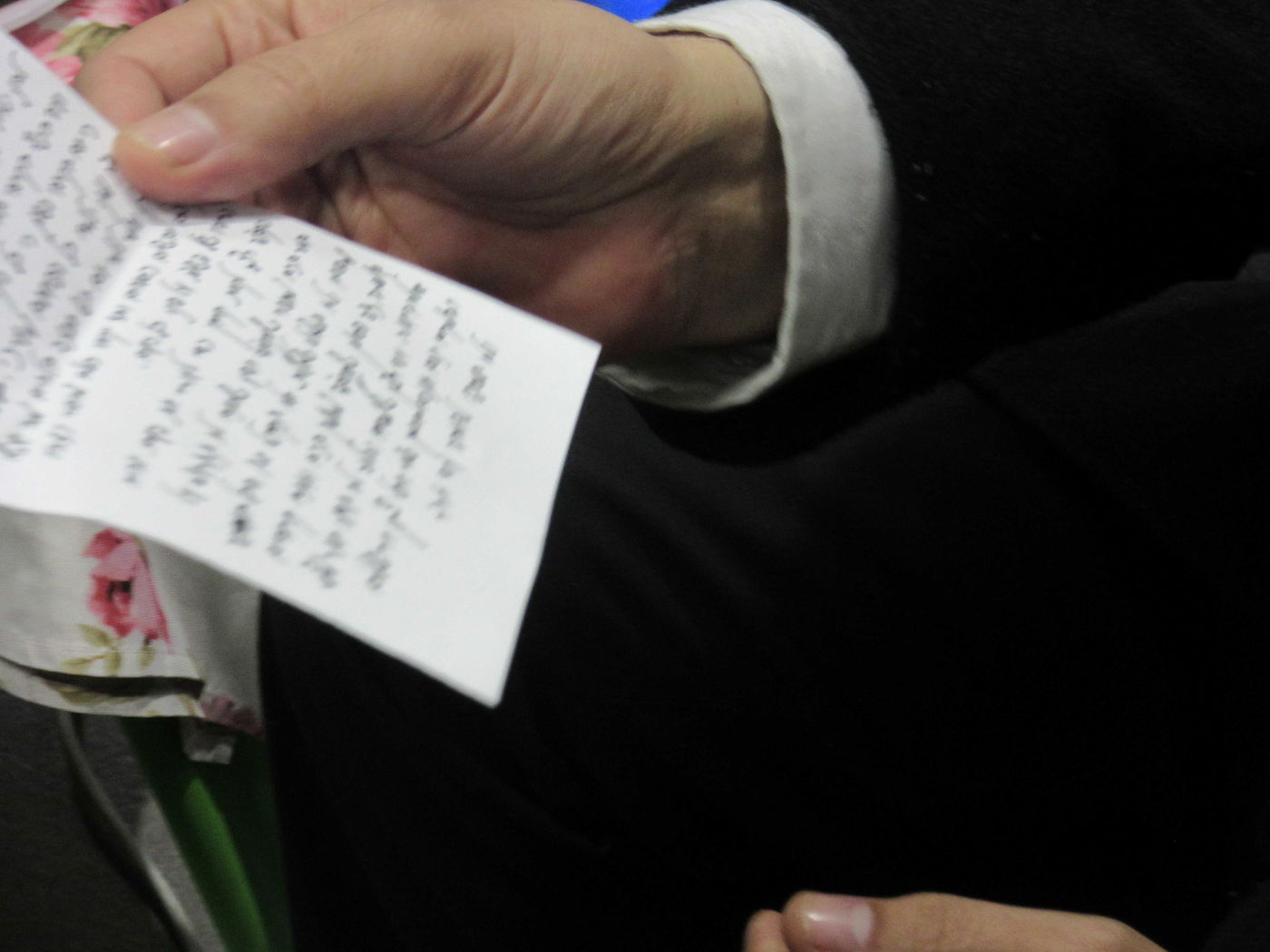 הקריא מכתב מיוחד: הרבי מקרעטשניף קריית גת ניחם את משפחת אסולין