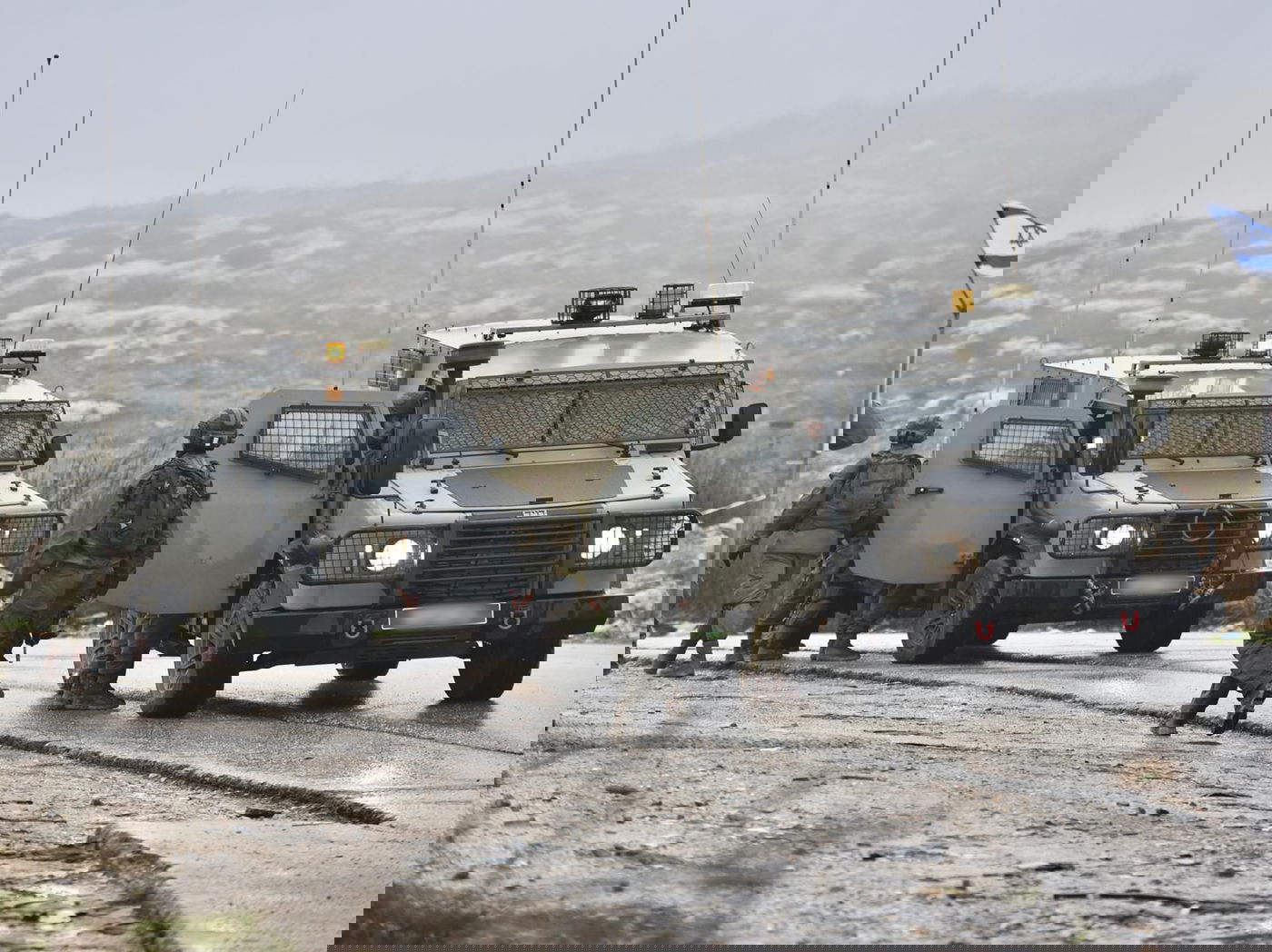 כוחות צה"ל בזירת הפיגוע