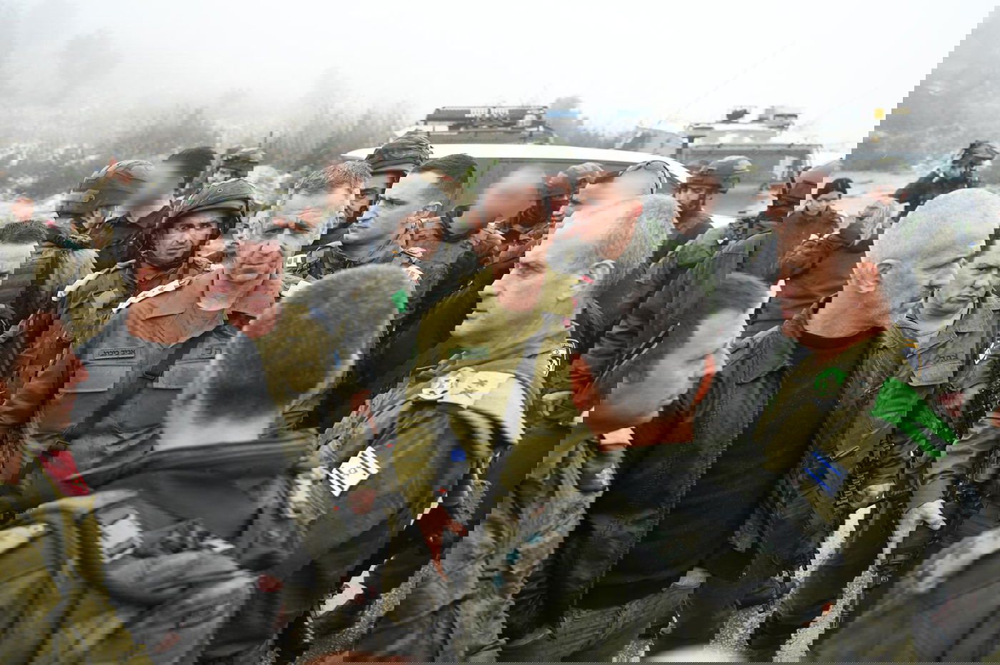 הרמטכ"ל בזירת הפיגוע