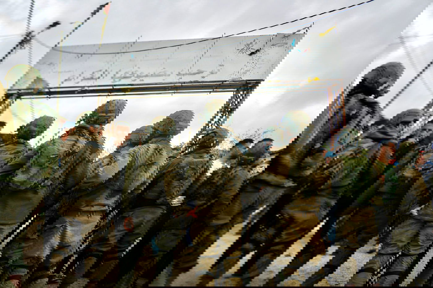 כוחות צה"ל בחיפושים אחר המחבלים