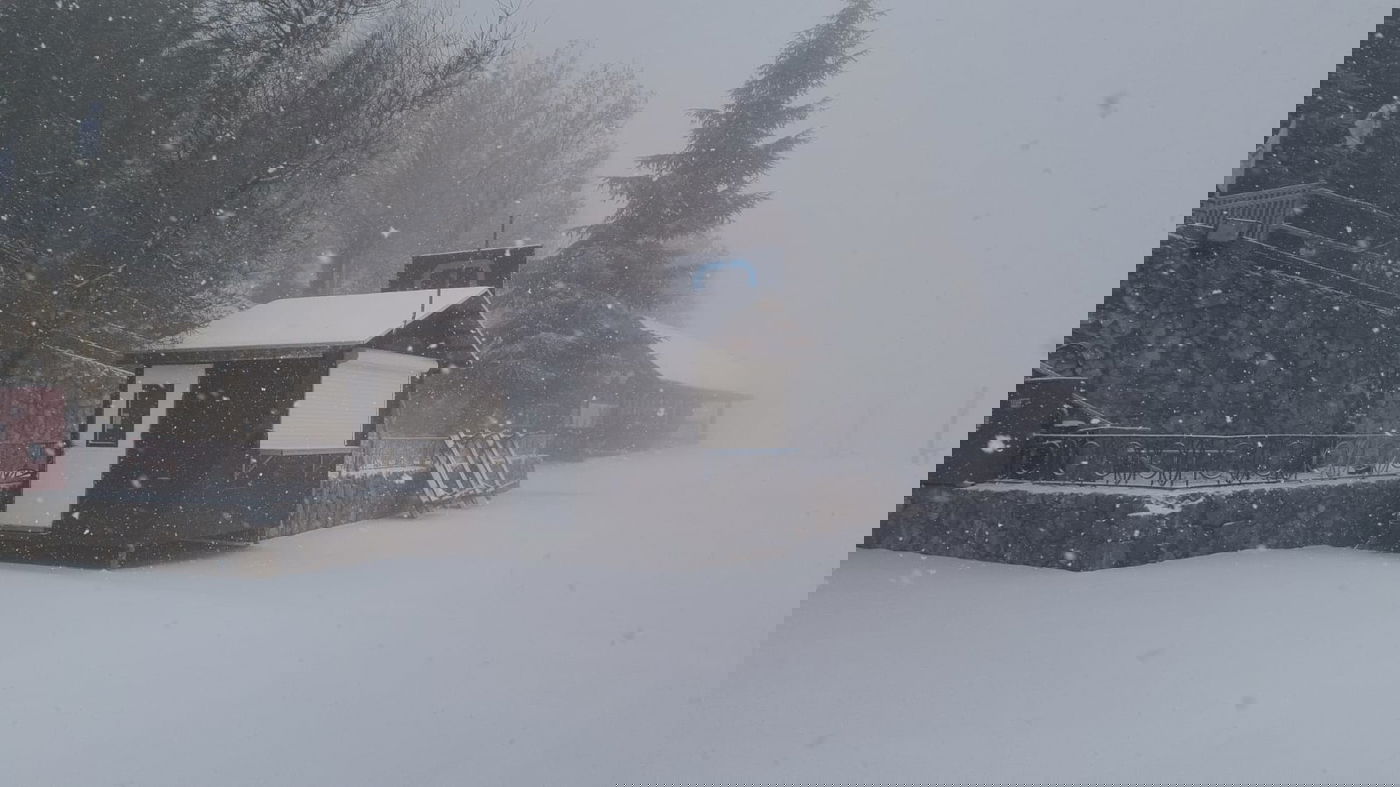 'סערת כרמל' הגיעה לחרמון • צפו בתיעוד