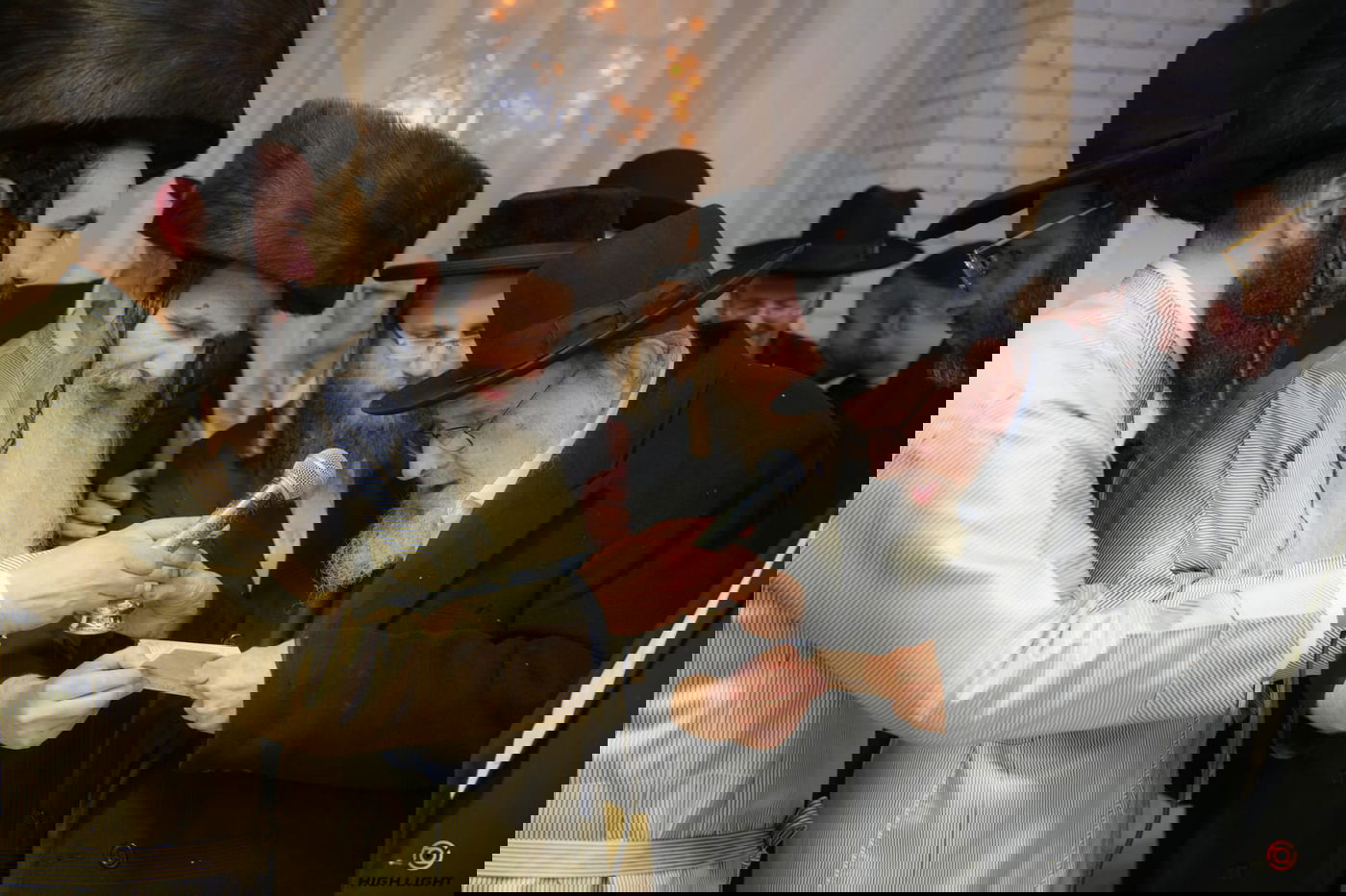 הרב הרוש חיתן נכד, רבנים פוליטיקאים וידוענים הופיעו